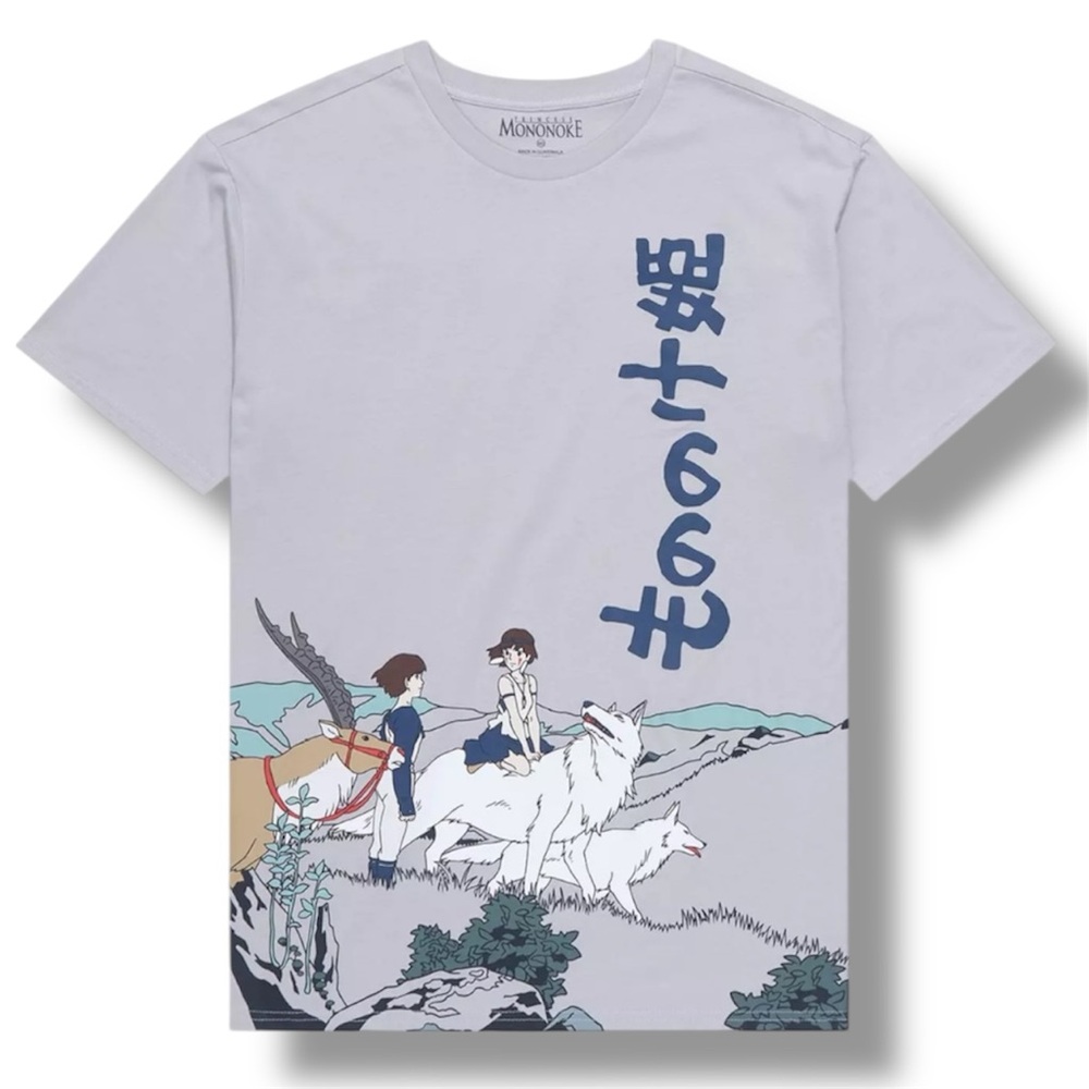 Studio Ghibli Princess Mononoke Scenic T-Shirt